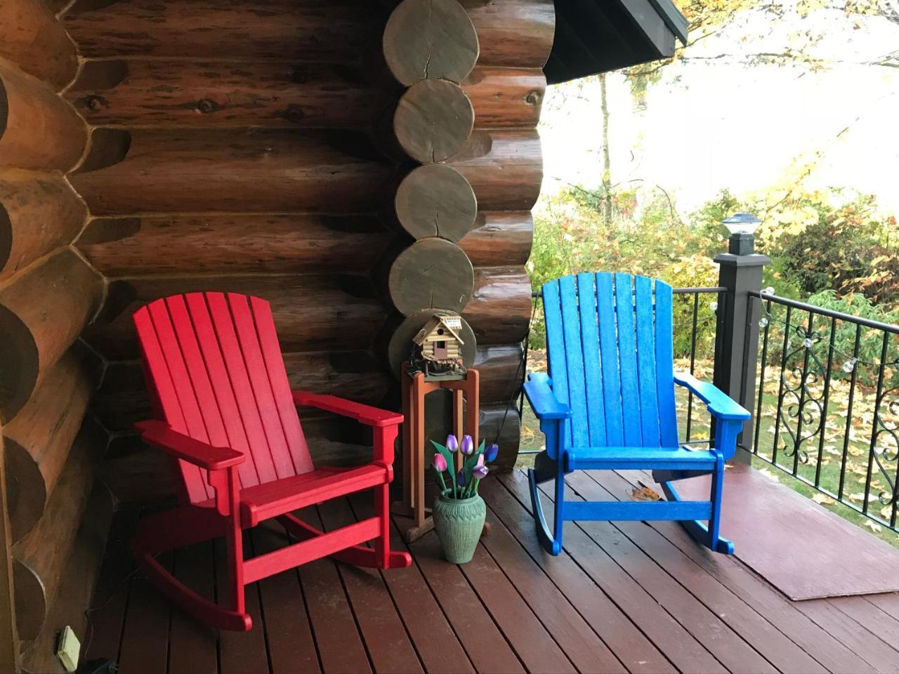 Union Bay Log Home 외부 사진